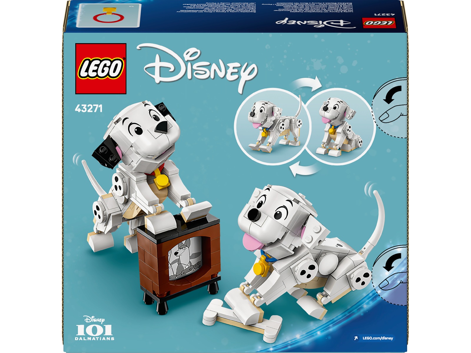 LEGO Disney Classic 101 dalmatinere – Lucky og Penny 43271 LEGO