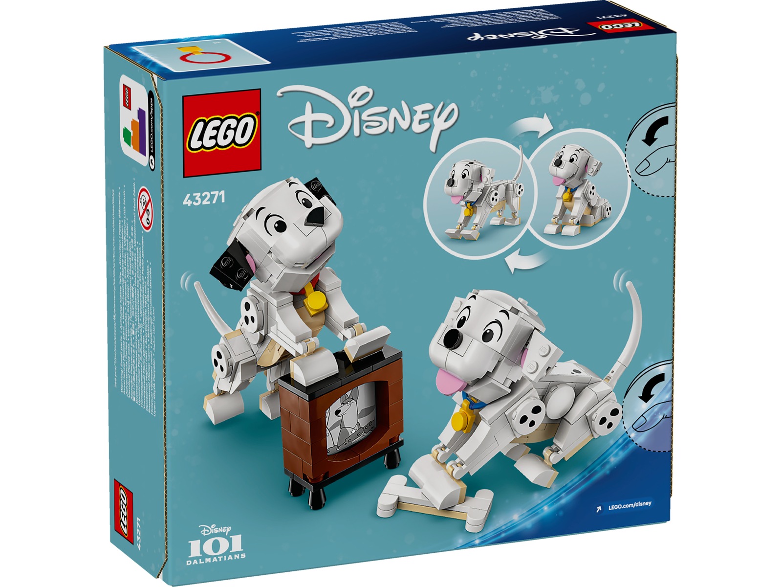 LEGO Disney Classic 101 dalmatinere – Lucky og Penny 43271 LEGO