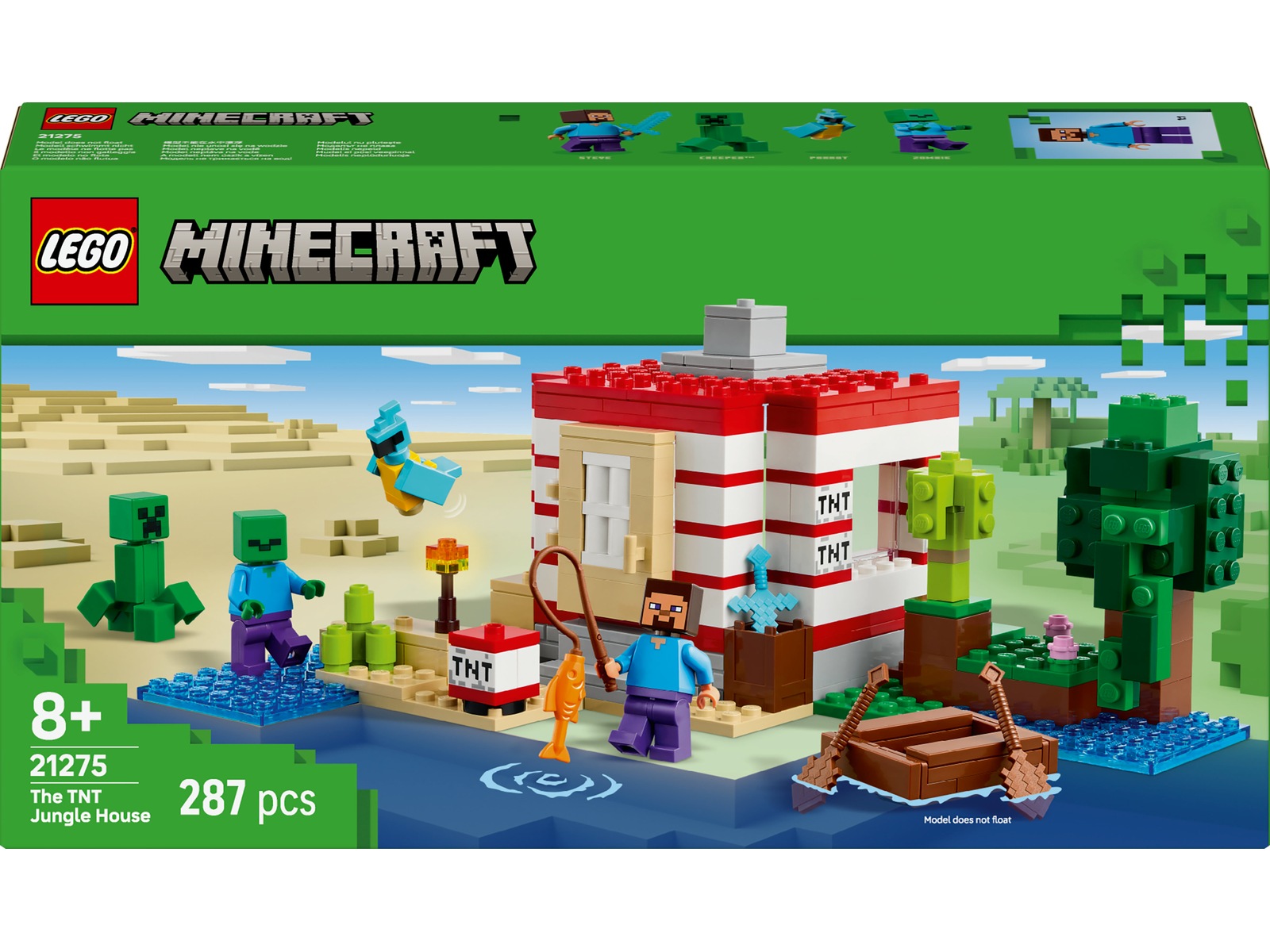 LEGO Minecraft dynamithuset i junglen 21275 LEGO