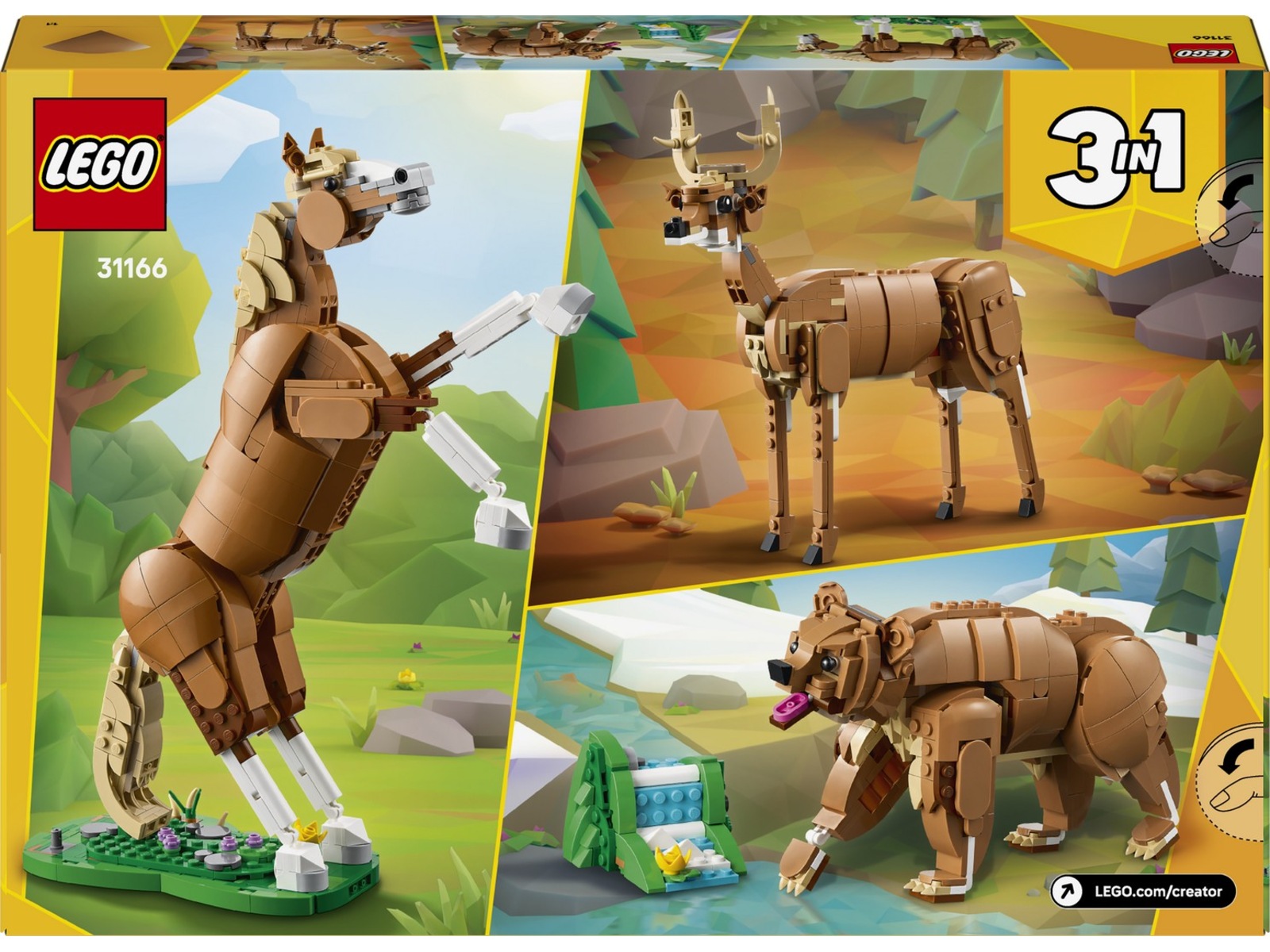 LEGO Creator 31166 smuk hest LEGO