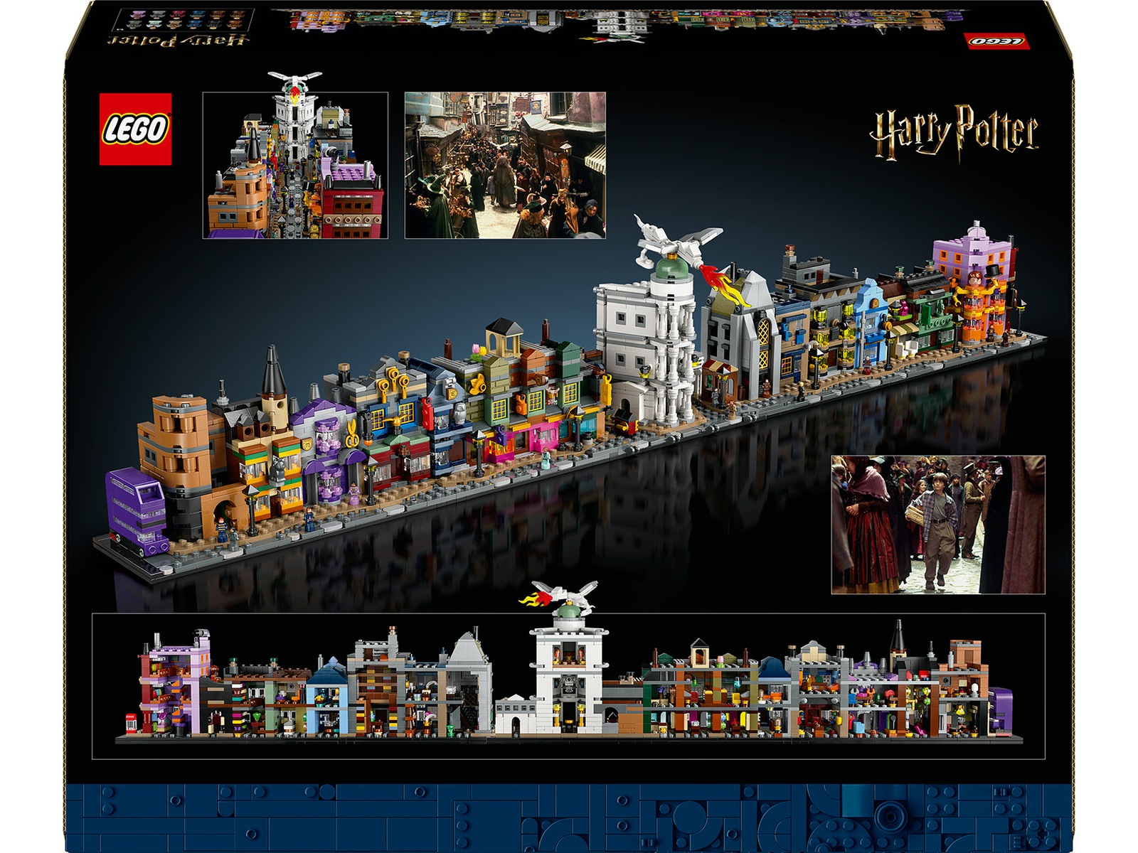 LEGO Harry Potter Diagonalstrædets troldmandsbutikker 76444 LEGO