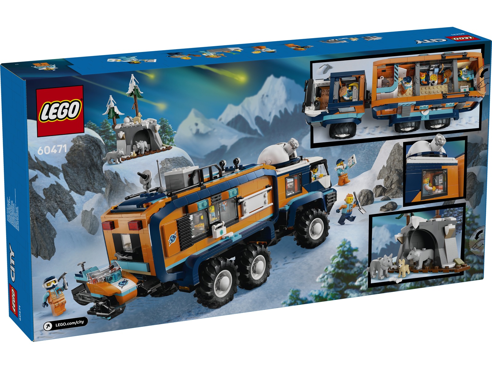 LEGO City polarforskernes laboratoriekøretøj 60471 LEGO