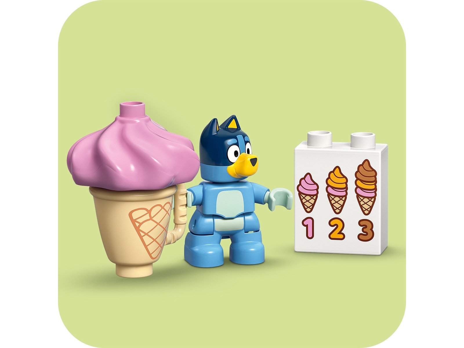 LEGO DUPLO Bluey isudflugt med Bluey 10458 LEGO