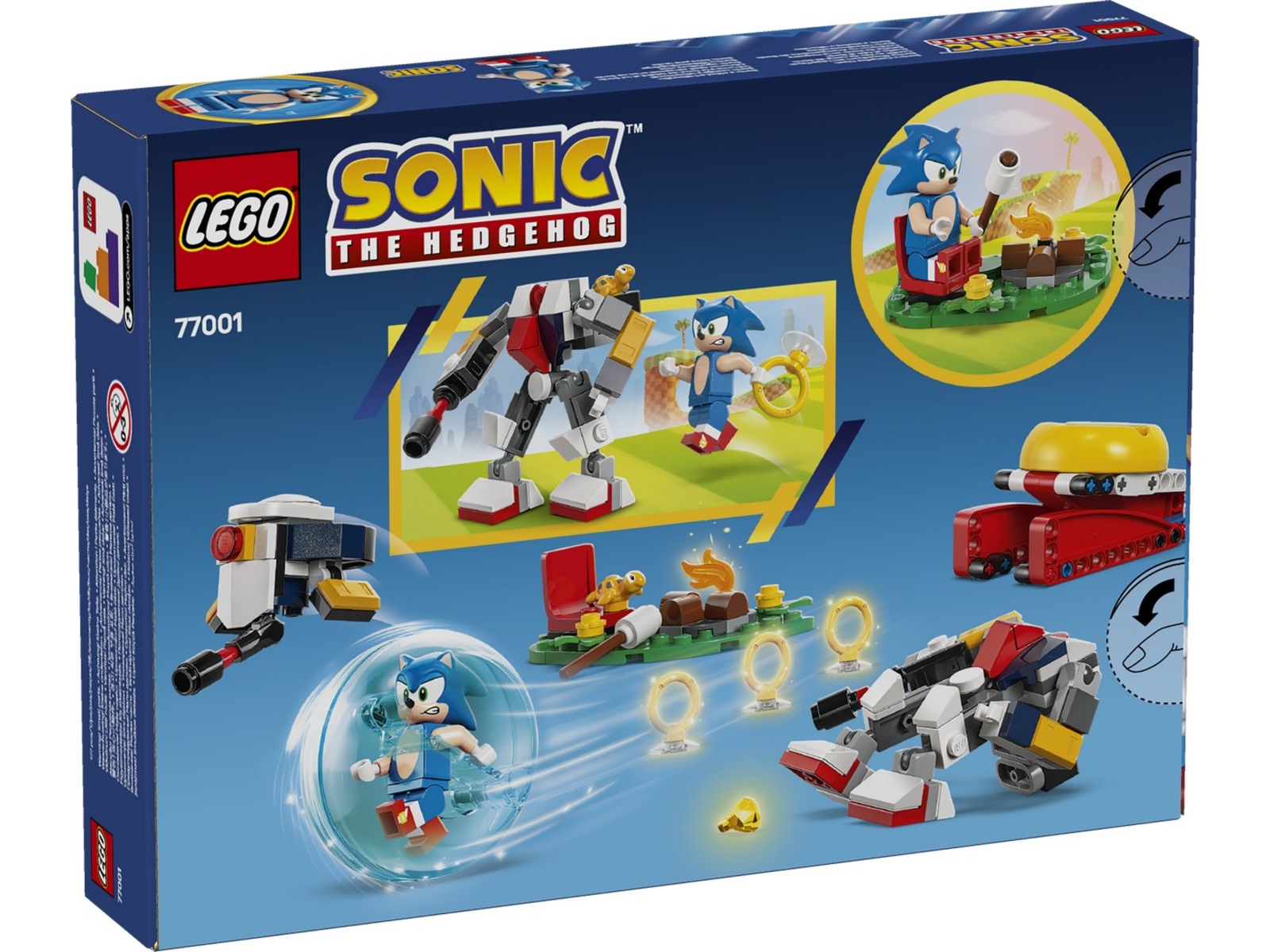 LEGO Sonic Sonics lejrbålsopgør 77001 LEGO