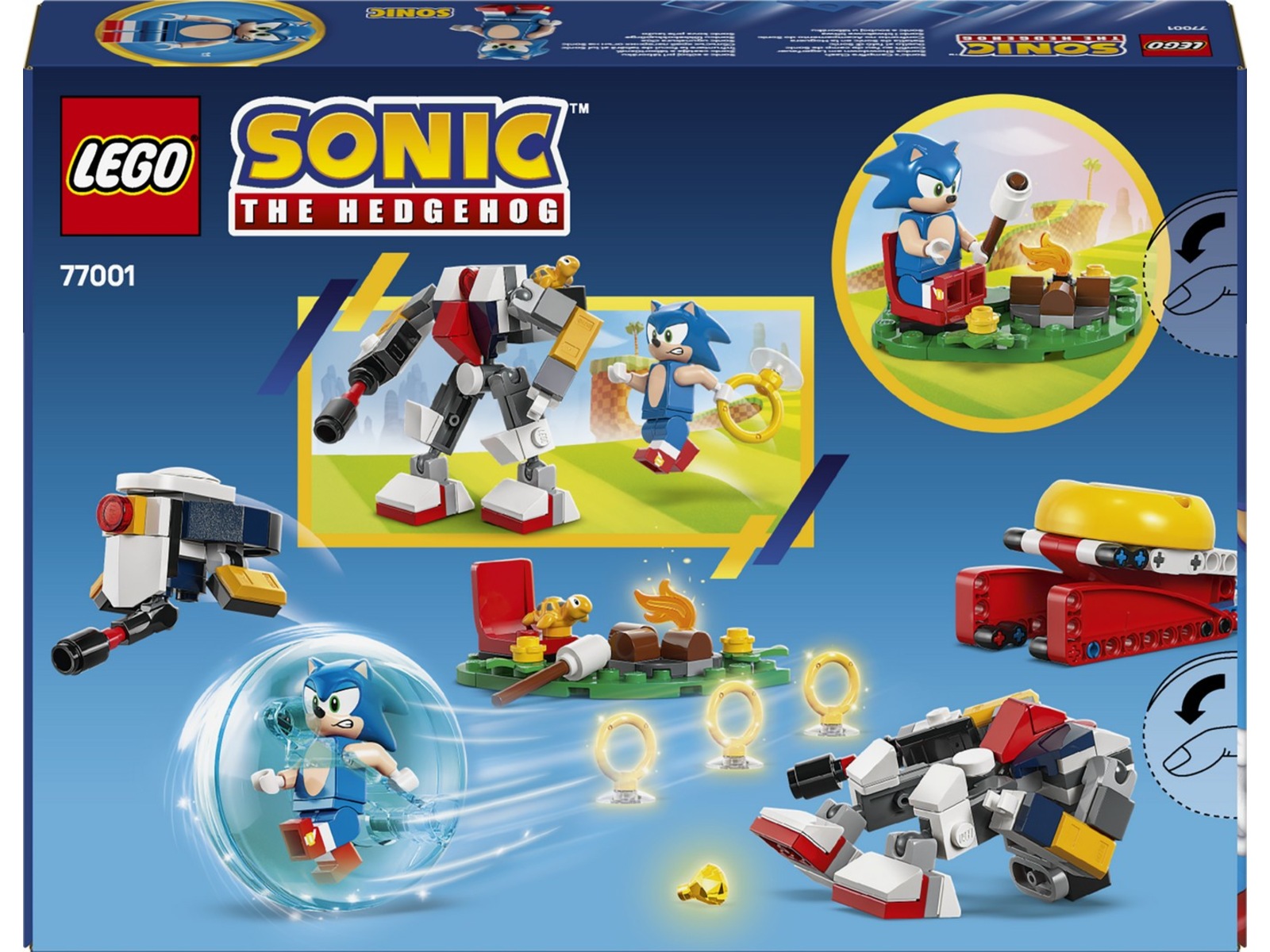 LEGO Sonic Sonics lejrbålsopgør 77001 LEGO