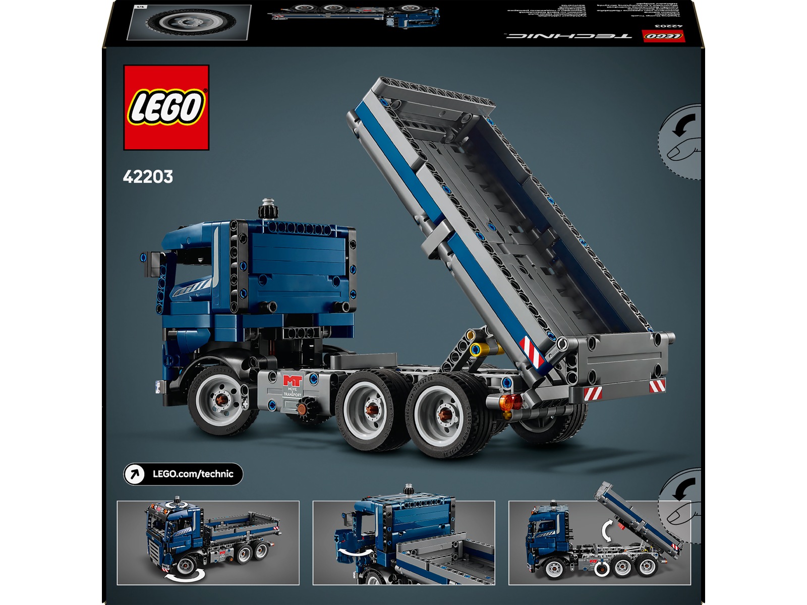 LEGO Technic dumper med tiplad 42203 LEGO