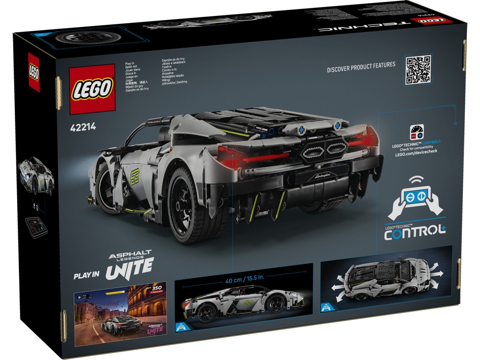LEGO Technic Lamborghini Revuelto supersportsbilen 42214 LEGO