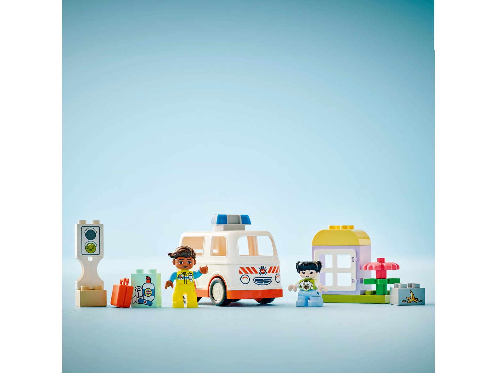 LEGO DUPLO Town ambulance og chauffør 10447 LEGO