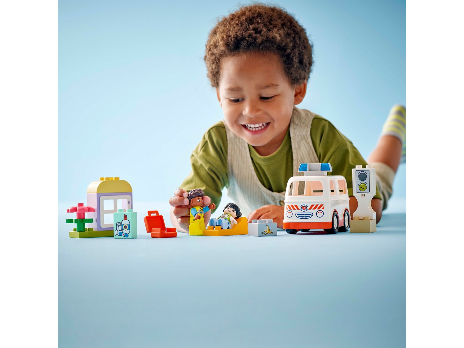 LEGO DUPLO Town ambulance og chauffør 10447 LEGO