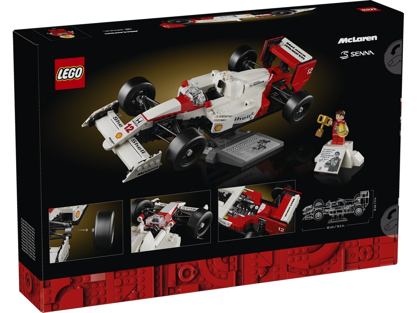 LEGO Icons McLaren MP4/4 & Ayrton Senna 10330 LEGO