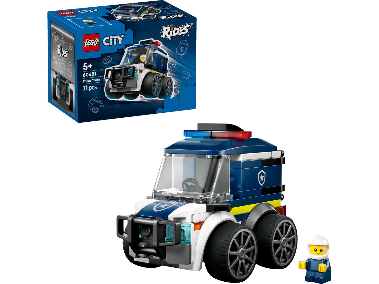 LEGO City 60481 køretøj - politibil LEGO