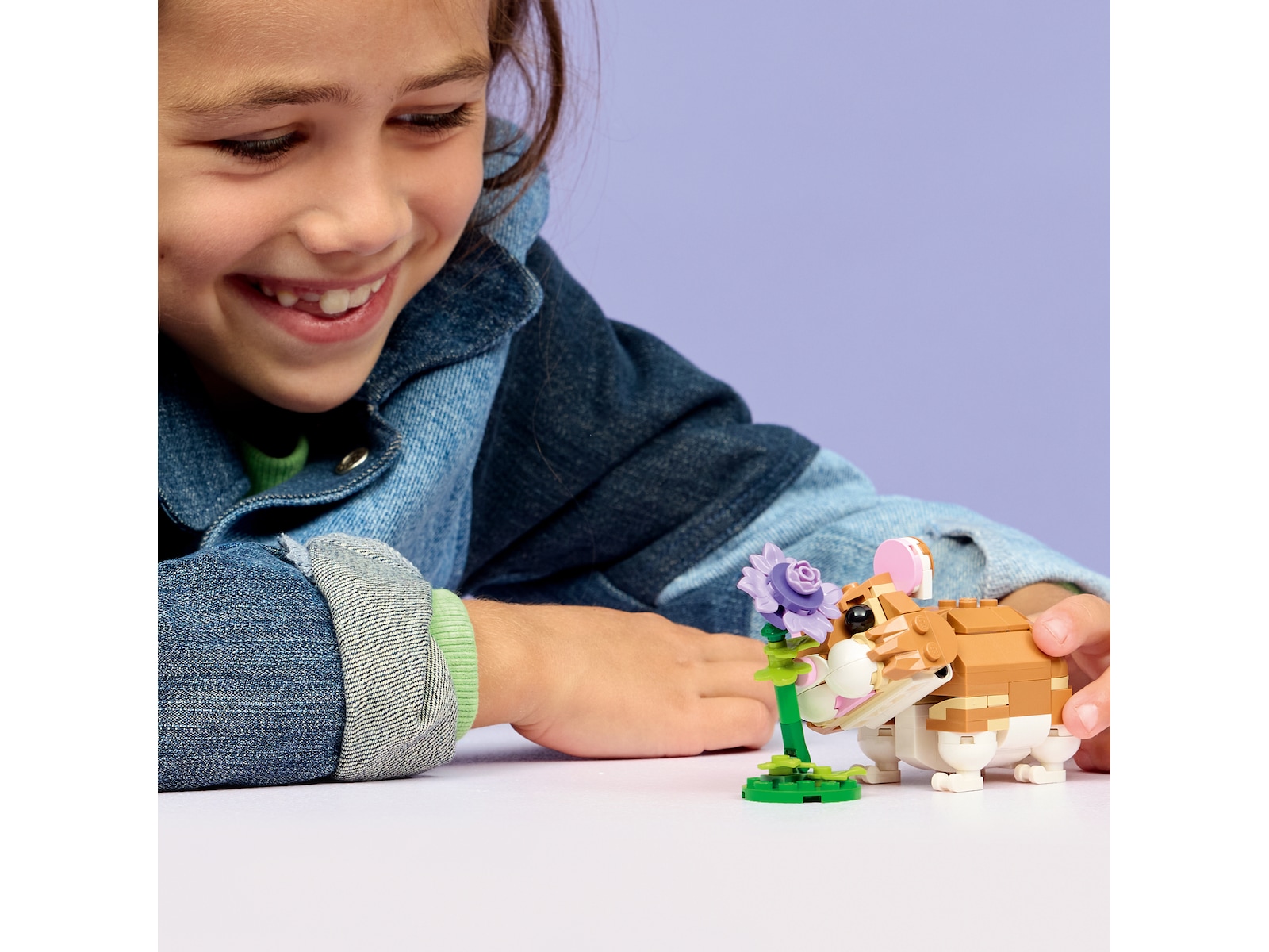 LEGO Creator sød hamster med blomst 31376 LEGO