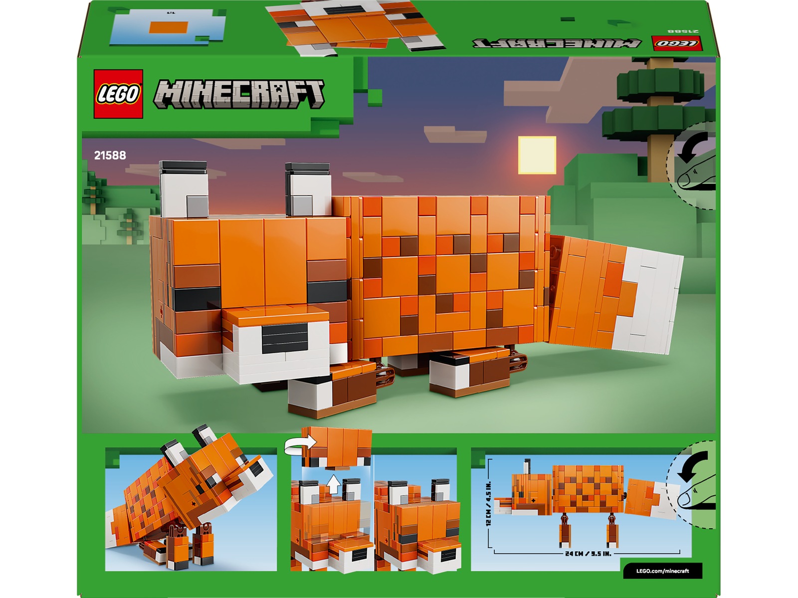 LEGO Minecraft ræven 21588 LEGO