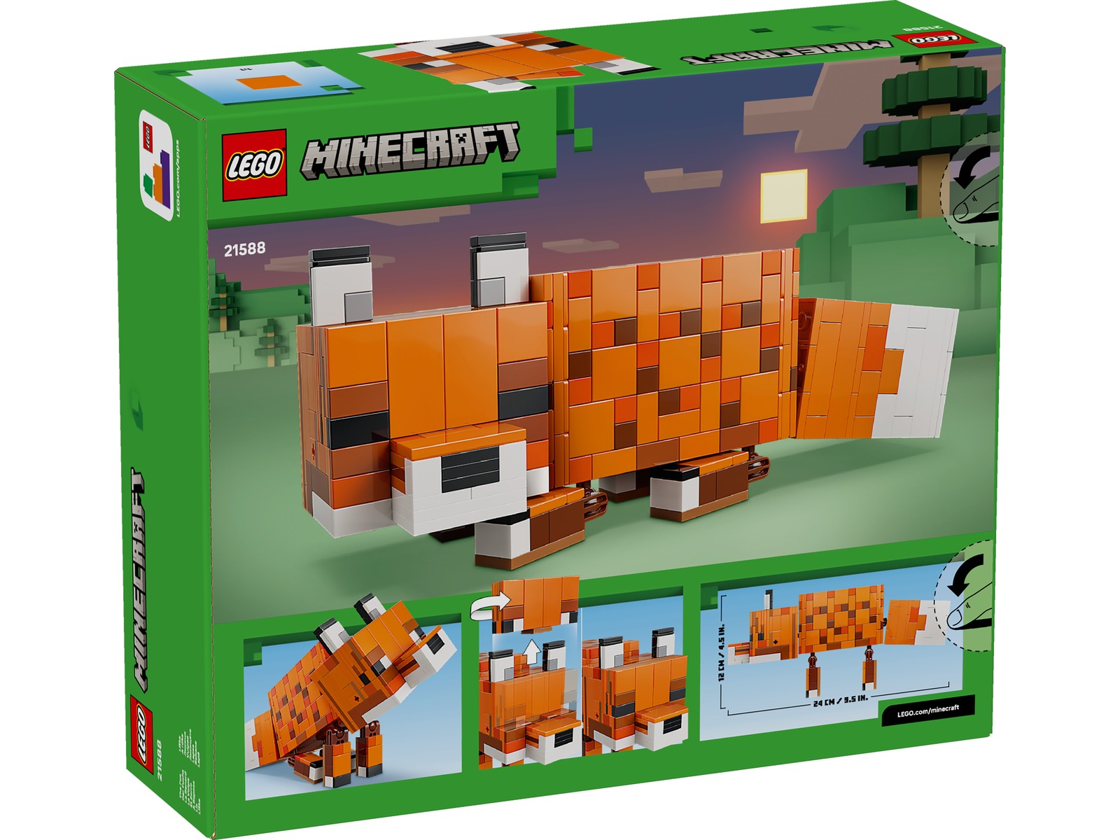 LEGO Minecraft ræven 21588 LEGO