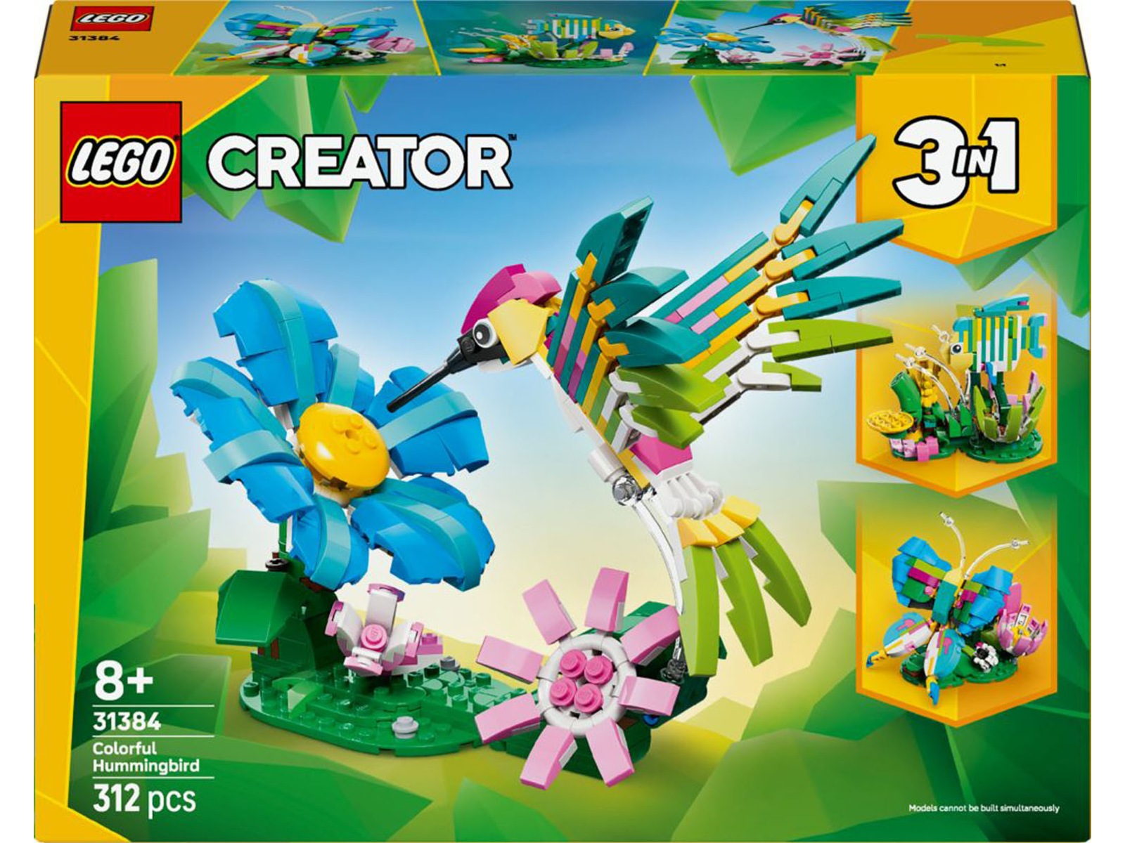 LEGO Creator vilde dyr: farverig kolibri 31384 LEGO