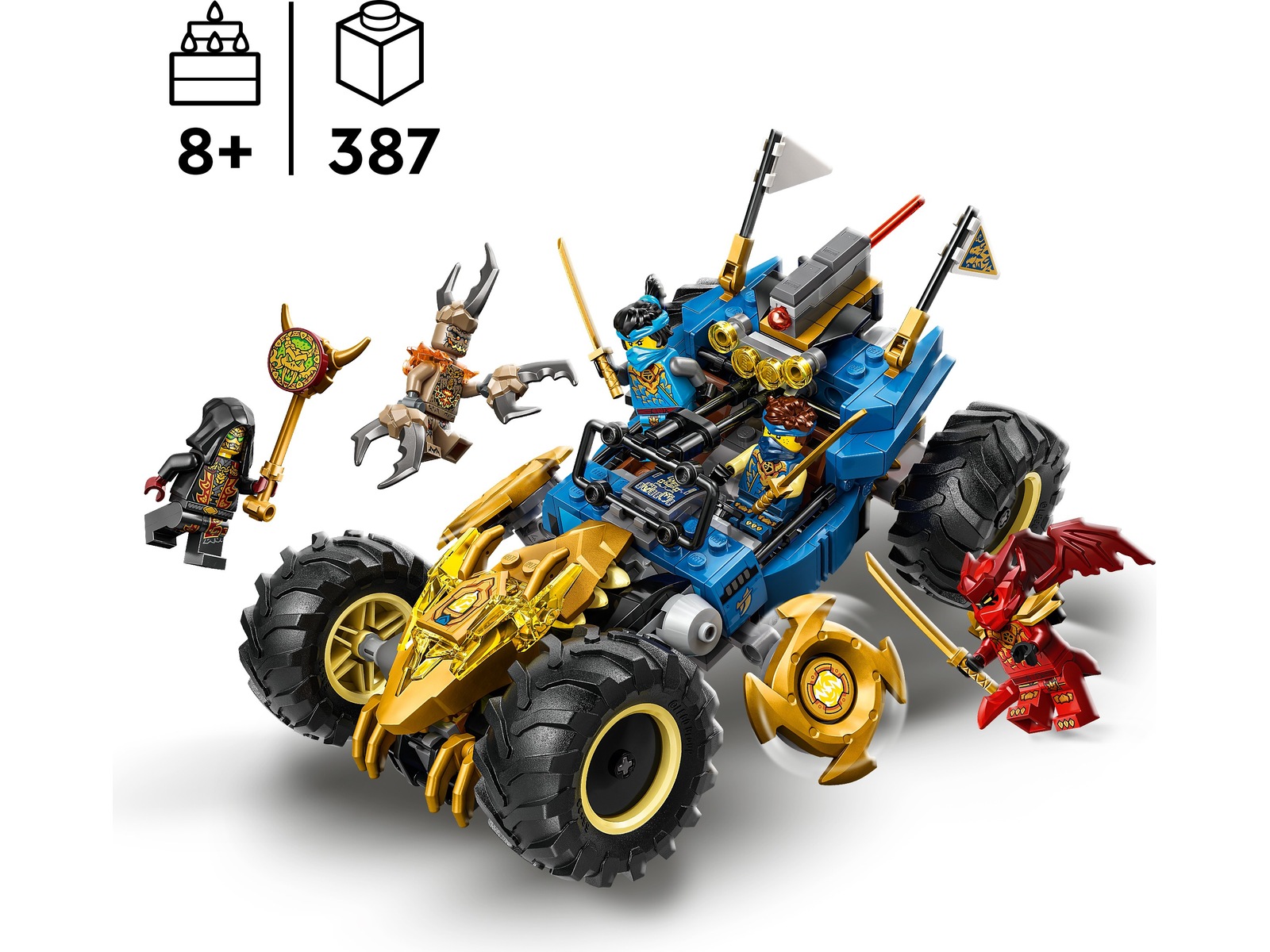 LEGO Ninjago Jays forvandlingskøretøj 71856 LEGO
