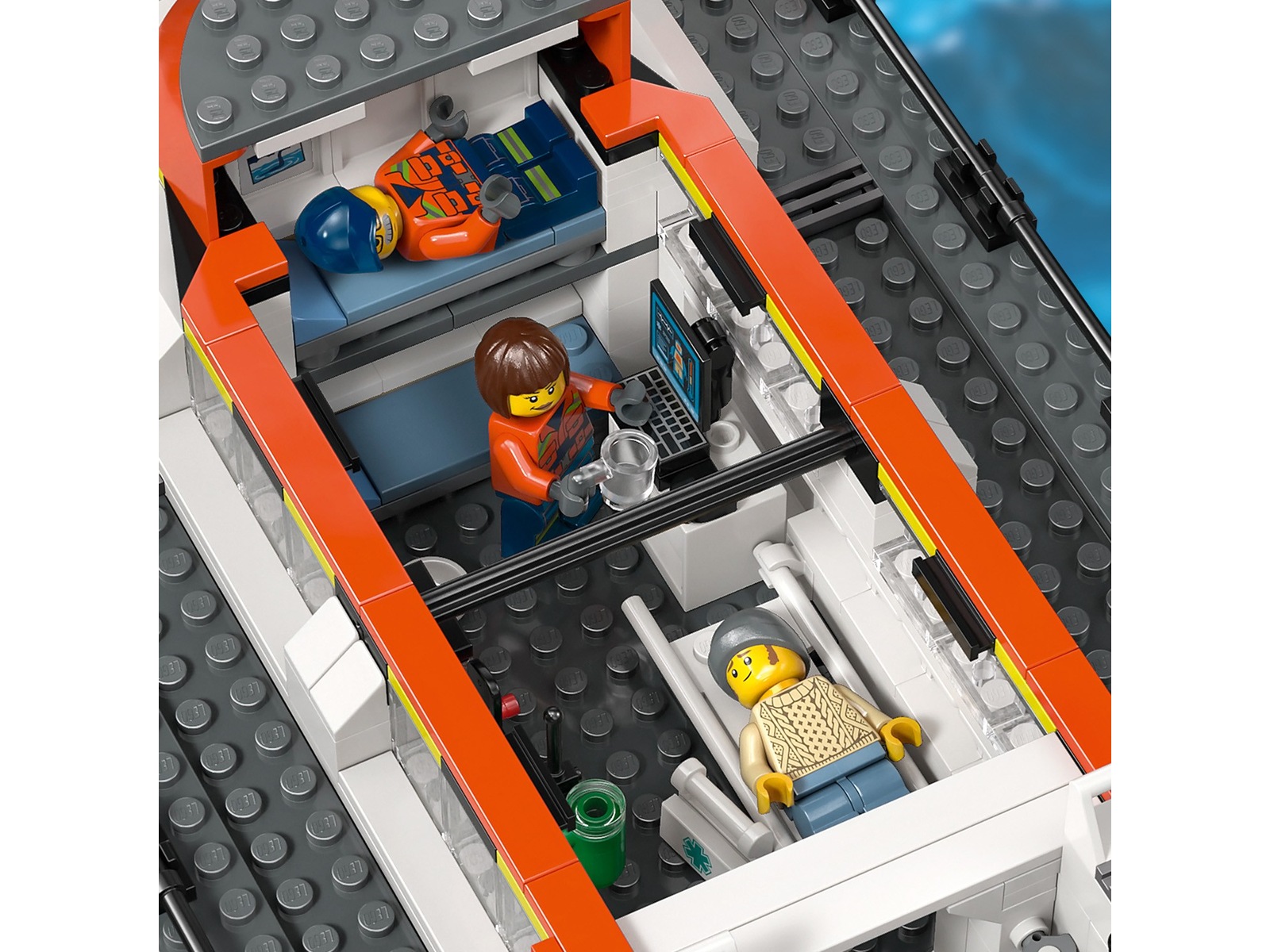 LEGO City kystvagtens helikopter og redningsbåd 60504 LEGO