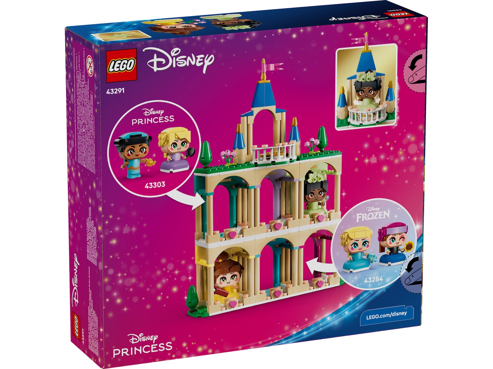 LEGO Disney Princess Belle og Tiana med slot i miniformat 43291 LEGO