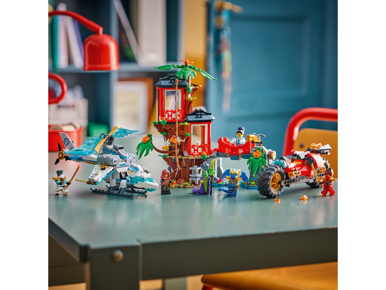 LEGO Ninjago action i ninjaernes træhytte 71857 LEGO