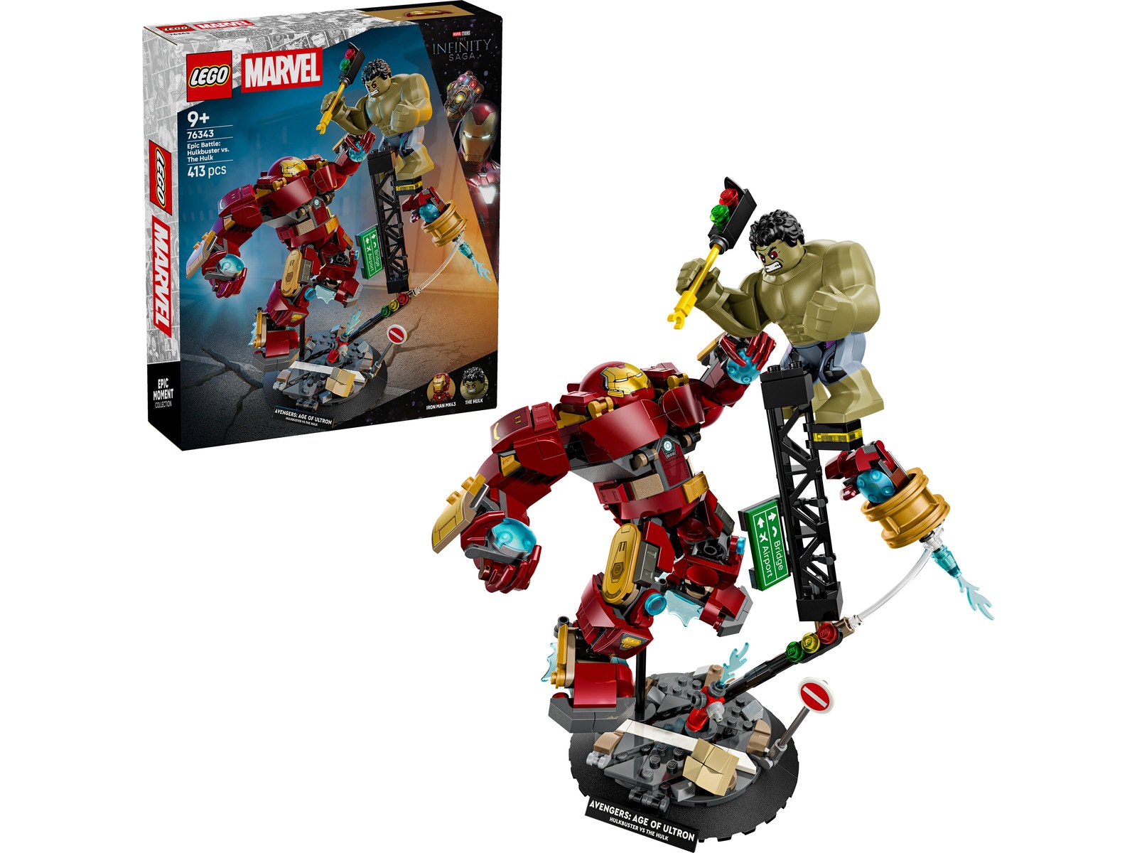 LEGO Super Heroes Marvel episk strid: Hulkbuster mod Hulk 76343 LEGO