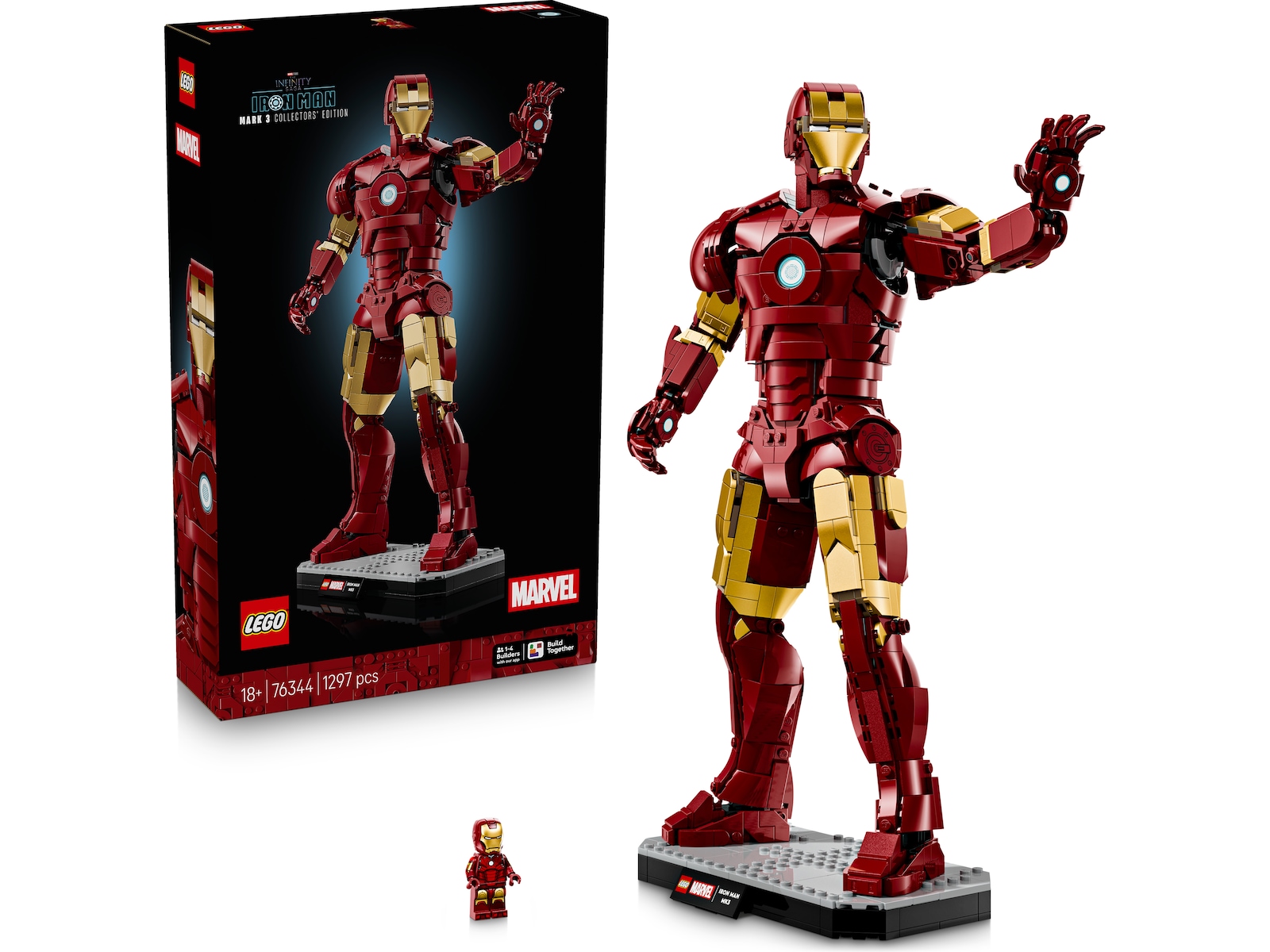 LEGO Super Heroes Marvel Iron Man Mark 3 – samlerudgave 76344 LEGO