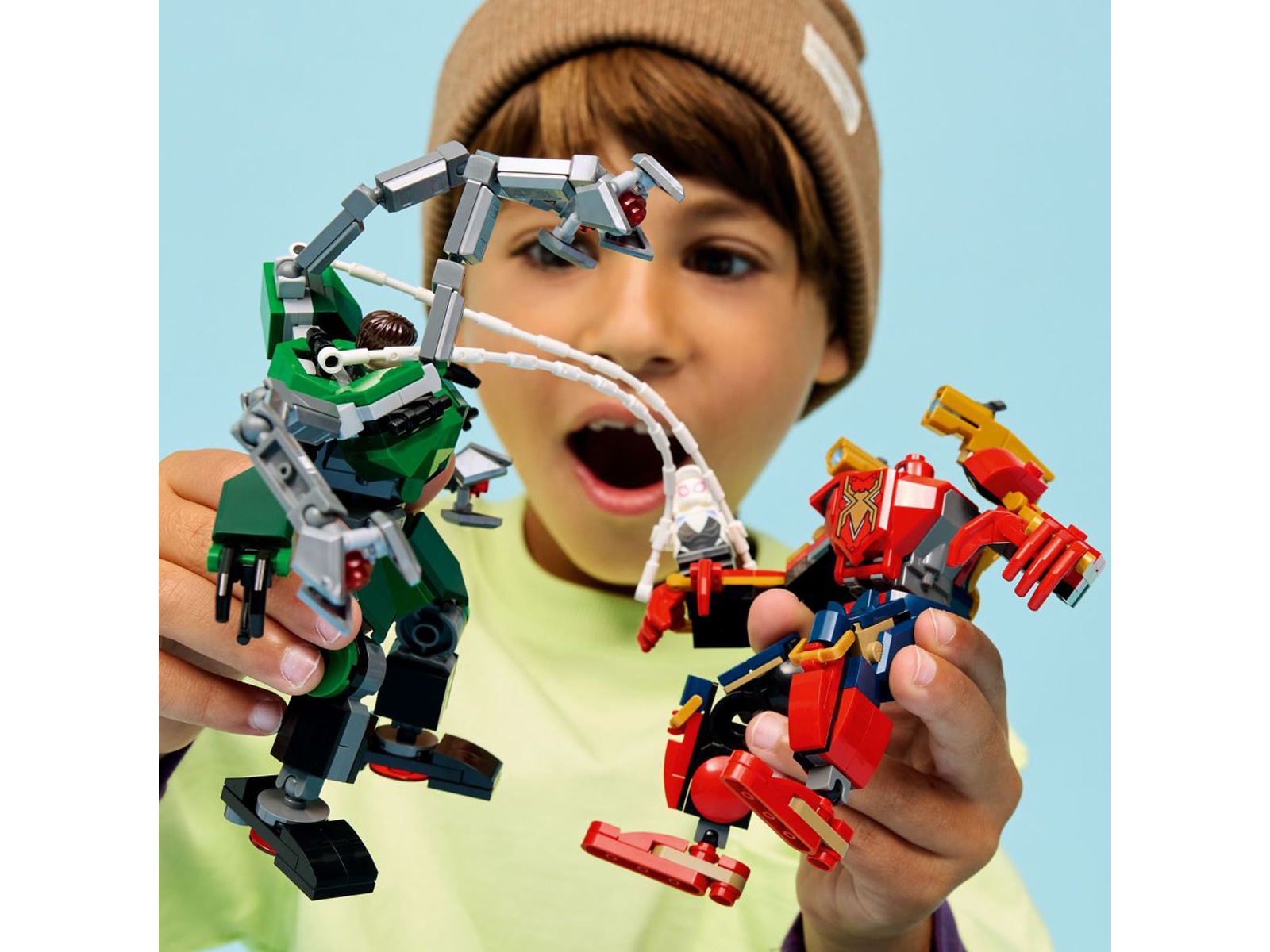 LEGO Super Heroes Marvel robotkamp: Spider-Man mod Doc Ock 76338 LEGO
