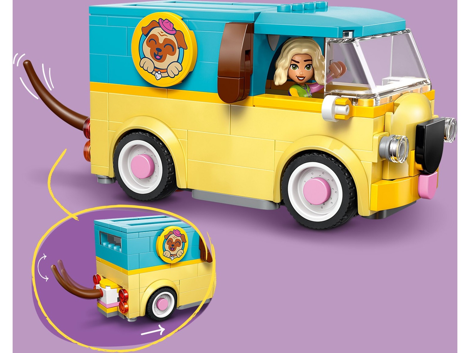 LEGO Friends varevogn med dyretilbehør 42678 LEGO