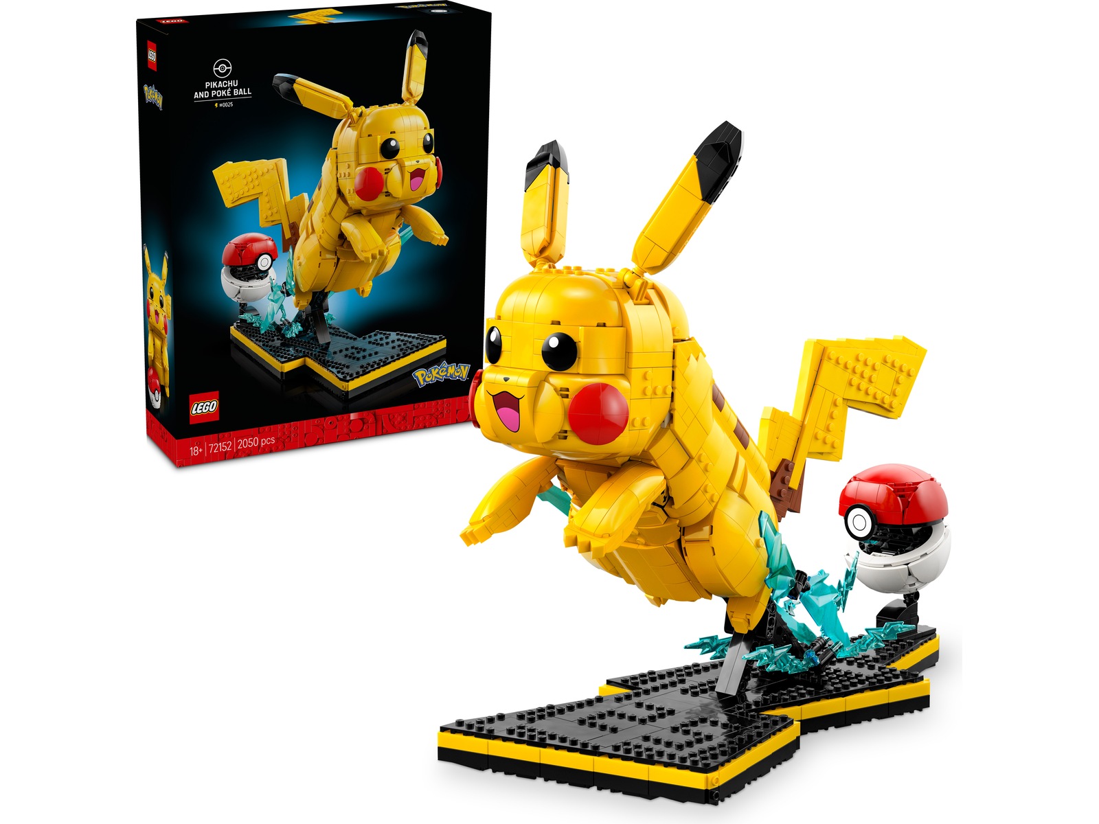 LEGO Pokémon Pikachu og Poké Ball 72152 LEGO