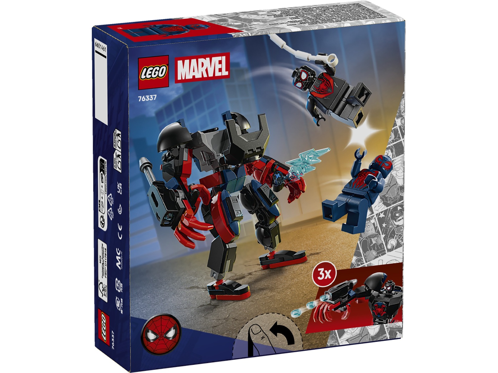 LEGO Super Heroes Marvel Miles Morales-robot mod Spider-Man 2099 76337 LEGO