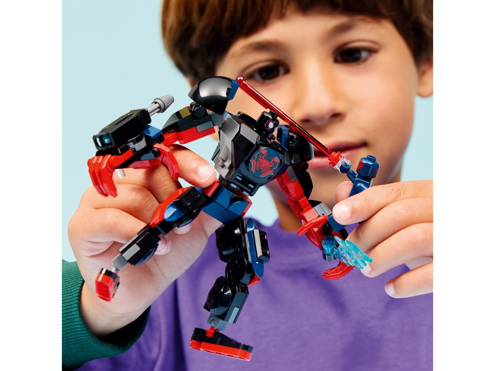 LEGO Super Heroes Marvel Miles Morales-robot mod Spider-Man 2099 76337 LEGO