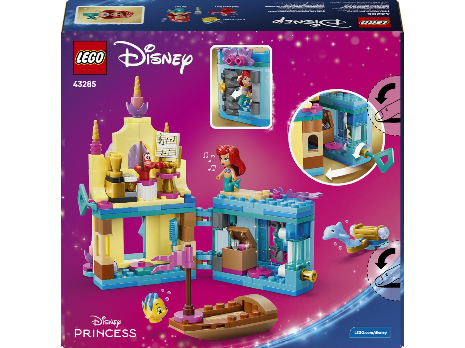 LEGO Disney Princess Ariels magiske minipalads 43285 LEGO
