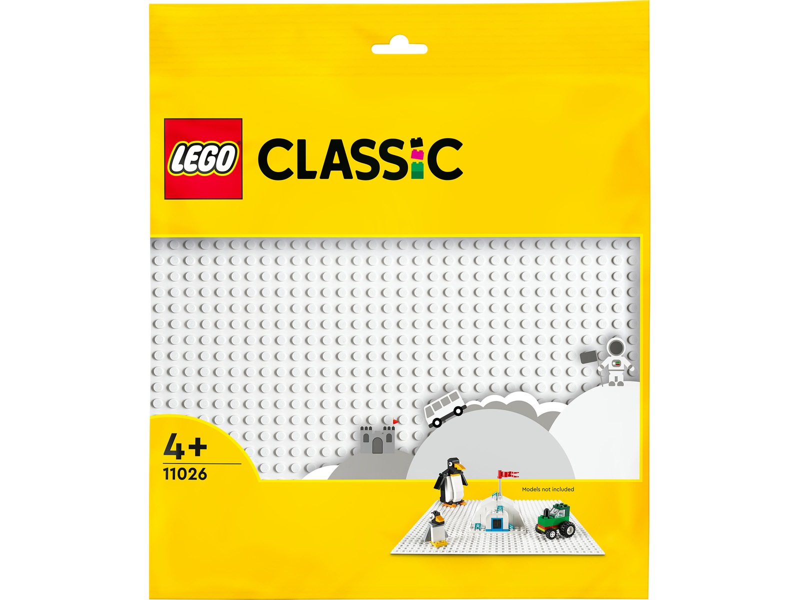 LEGO Classic byggeplade 11026 (hvid) LEGO