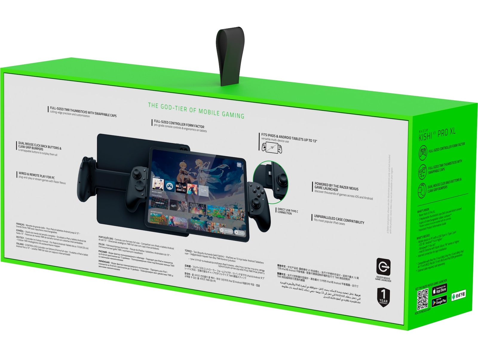 Razer Kishi V3 Pro XL Tilbehør til spilkonsoller
