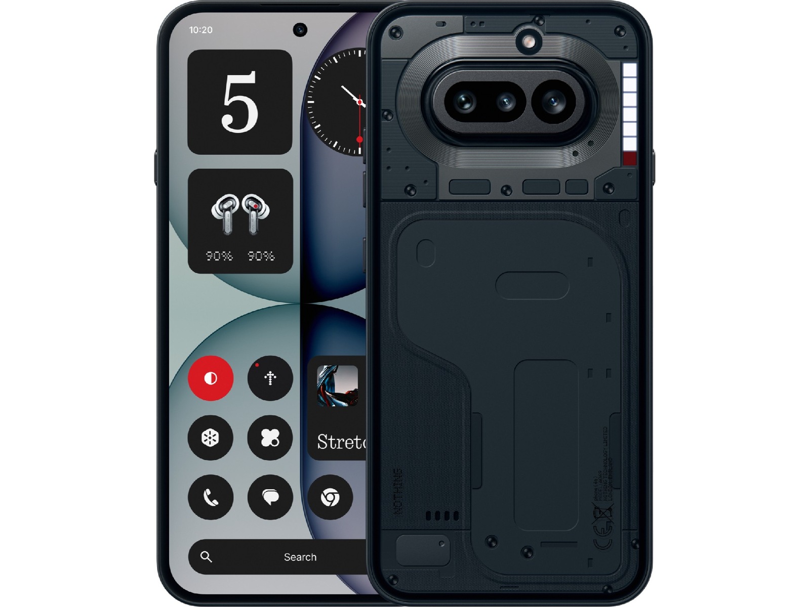 Nothing Phone (4a) 128GB (sort) Mobiltelefoner