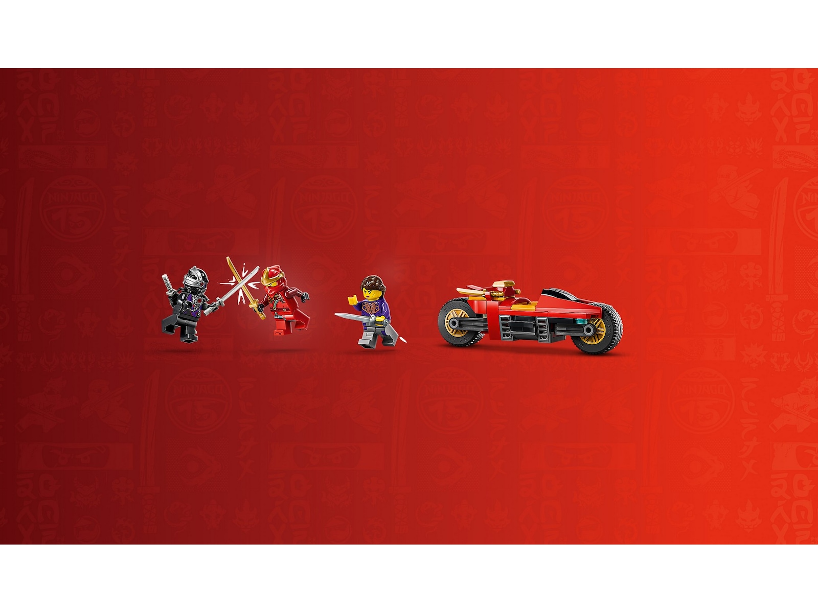 LEGO Ninjago 15-års jubilæumsudgaven af Kais X-1 ninjabil 71867 LEGO