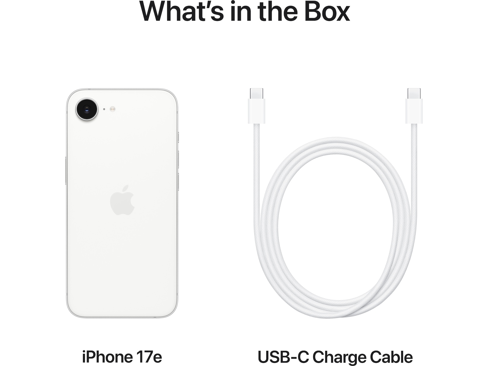 iPhone 17e 256GB (hvid) Mobiltelefoner
