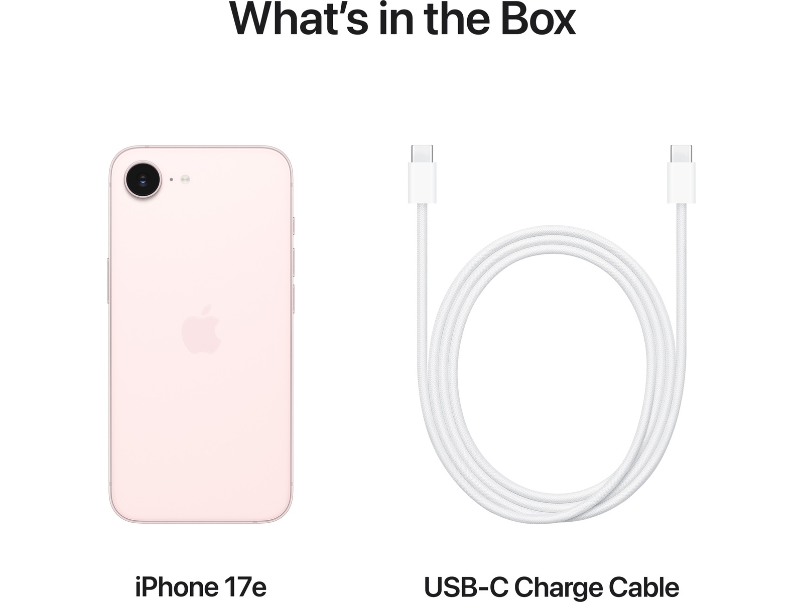 iPhone 17e 256GB (sart rosa) Mobiltelefoner