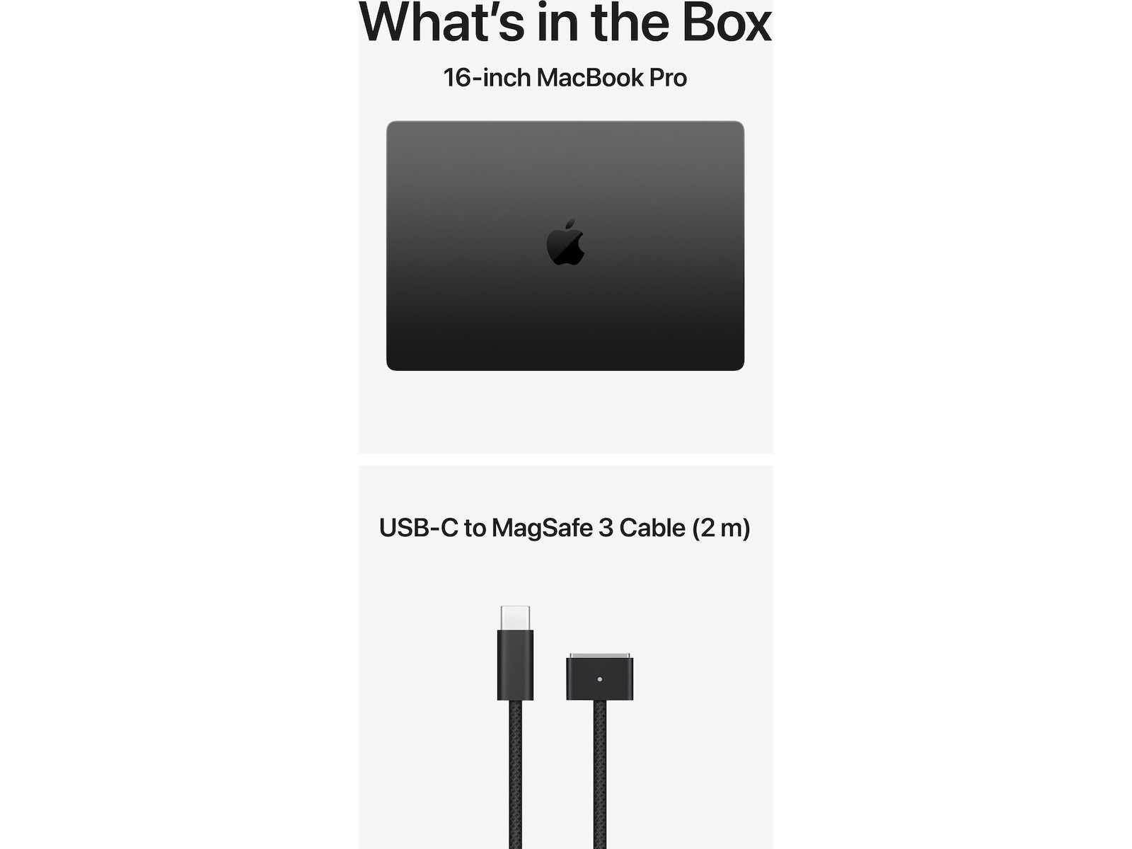 MacBook Pro 16 M5 Max (2026) 2TB (space black) PC - Bærbar / laptop