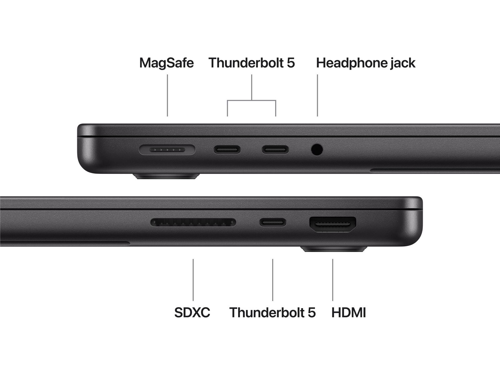 MacBook Pro 14 M5 Pro (2026) 2TB (stellarsort) PC - Bærbar / laptop