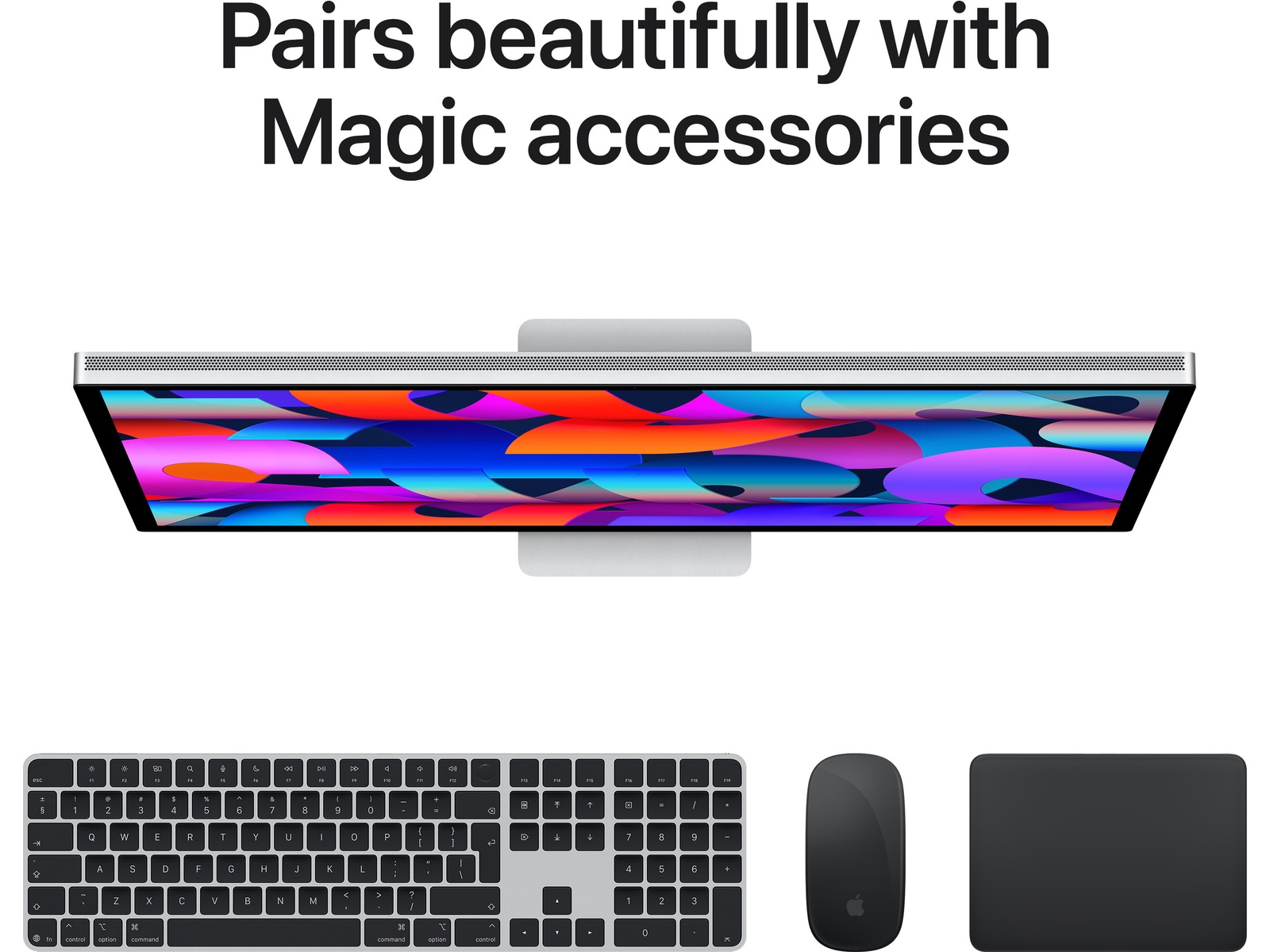 Apple Studio Display (2026) Standard glas - stativ med vinkel- og højdejustering Skærme