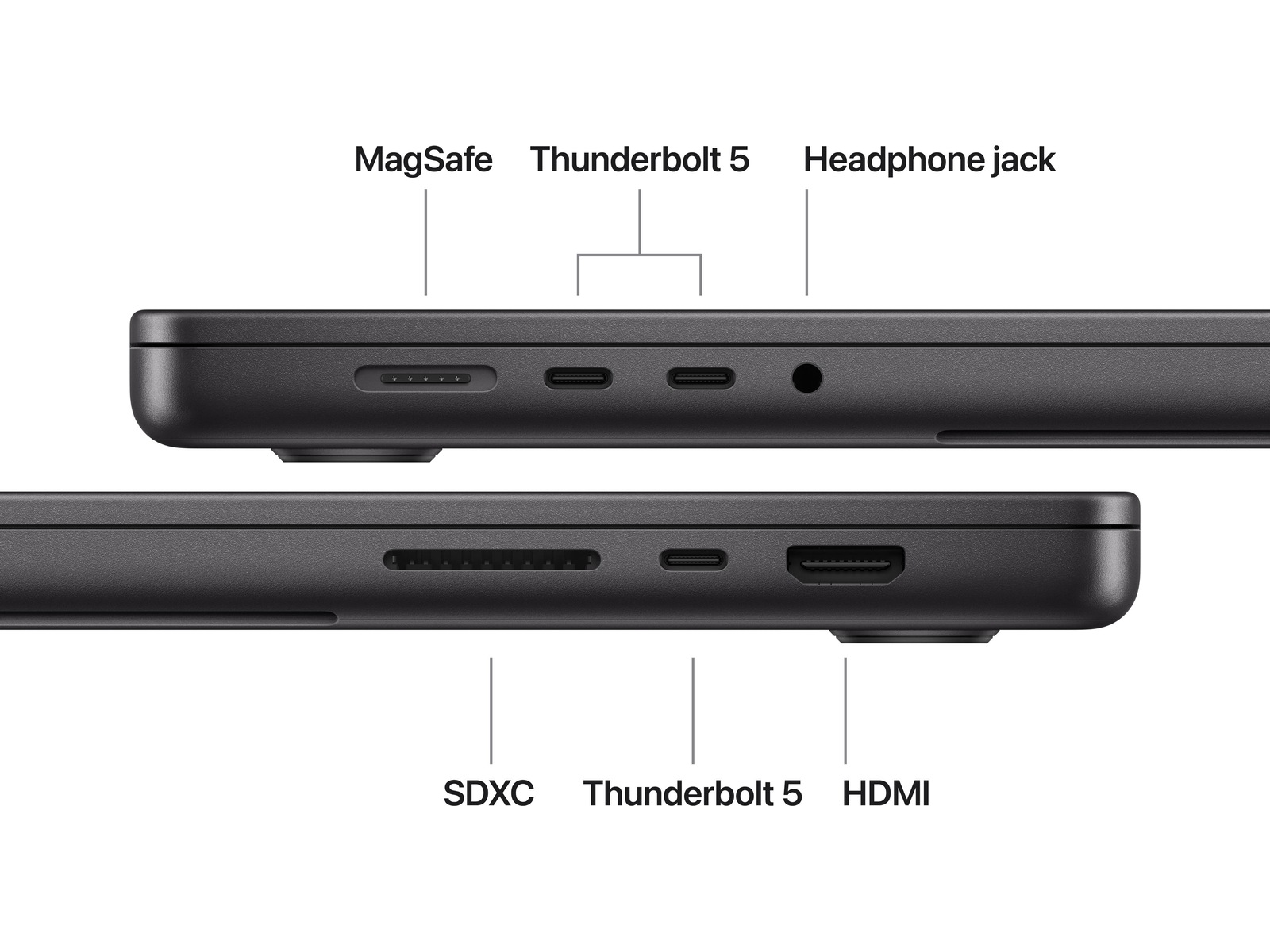 MacBook Pro 16 M5 Pro (2026) 1TB (stellarsvart) PC - Bærbar / laptop
