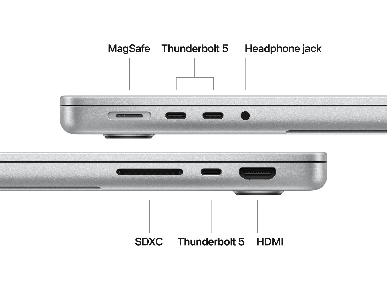 MacBook Pro 14 M5 Pro (2026) 2TB (sølv) PC - Bærbar / laptop