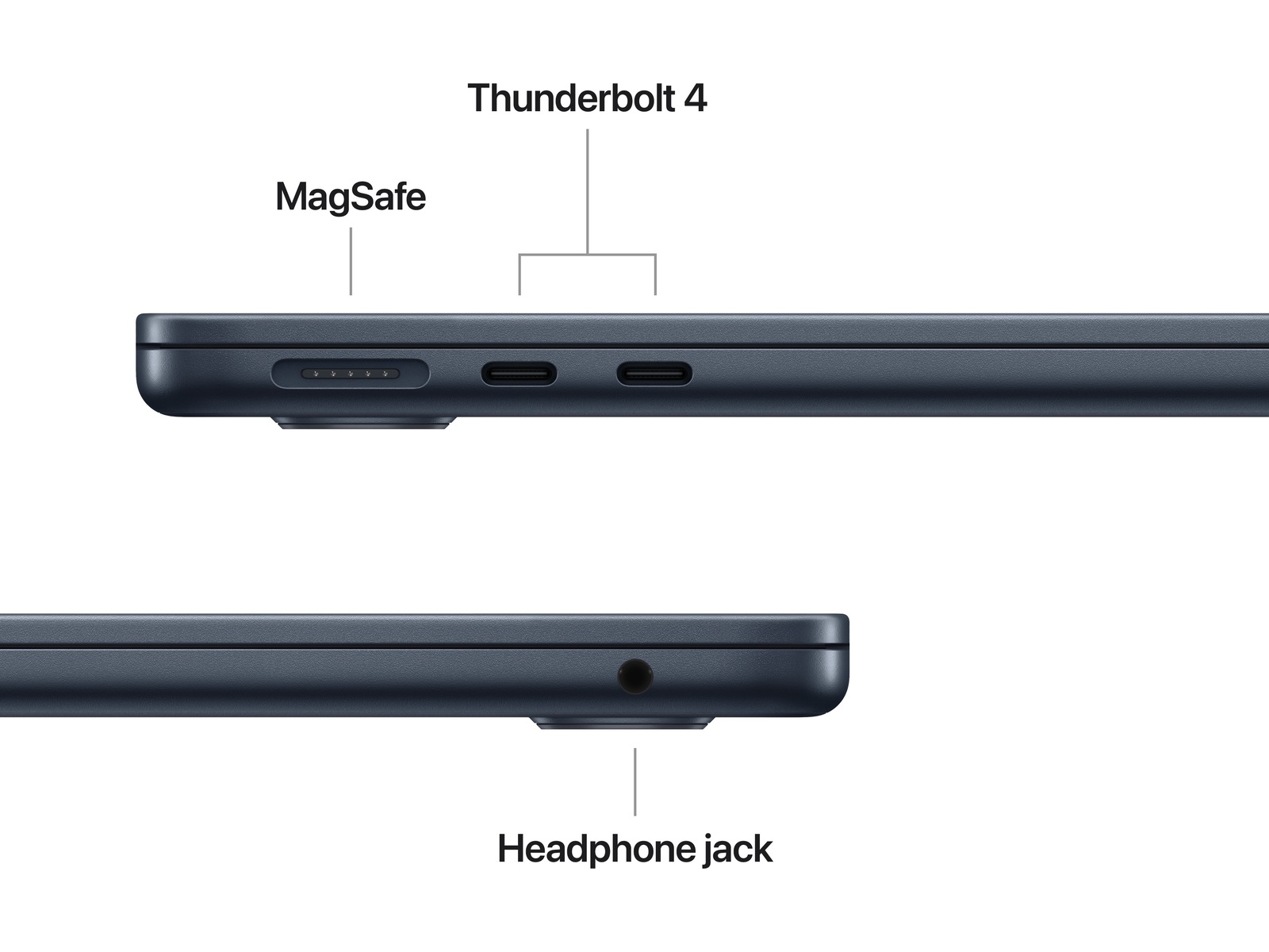 MacBook Air 13" M5 (2026) 1TB (midnat) PC - Bærbar / laptop