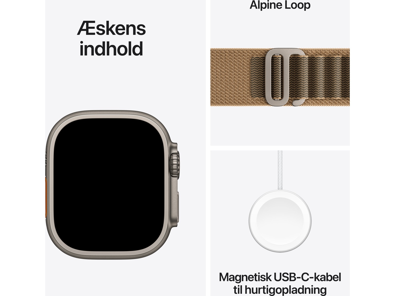 Apple Watch Ultra 4 GPS + LTE 49mm titan (natural) Smartwatches