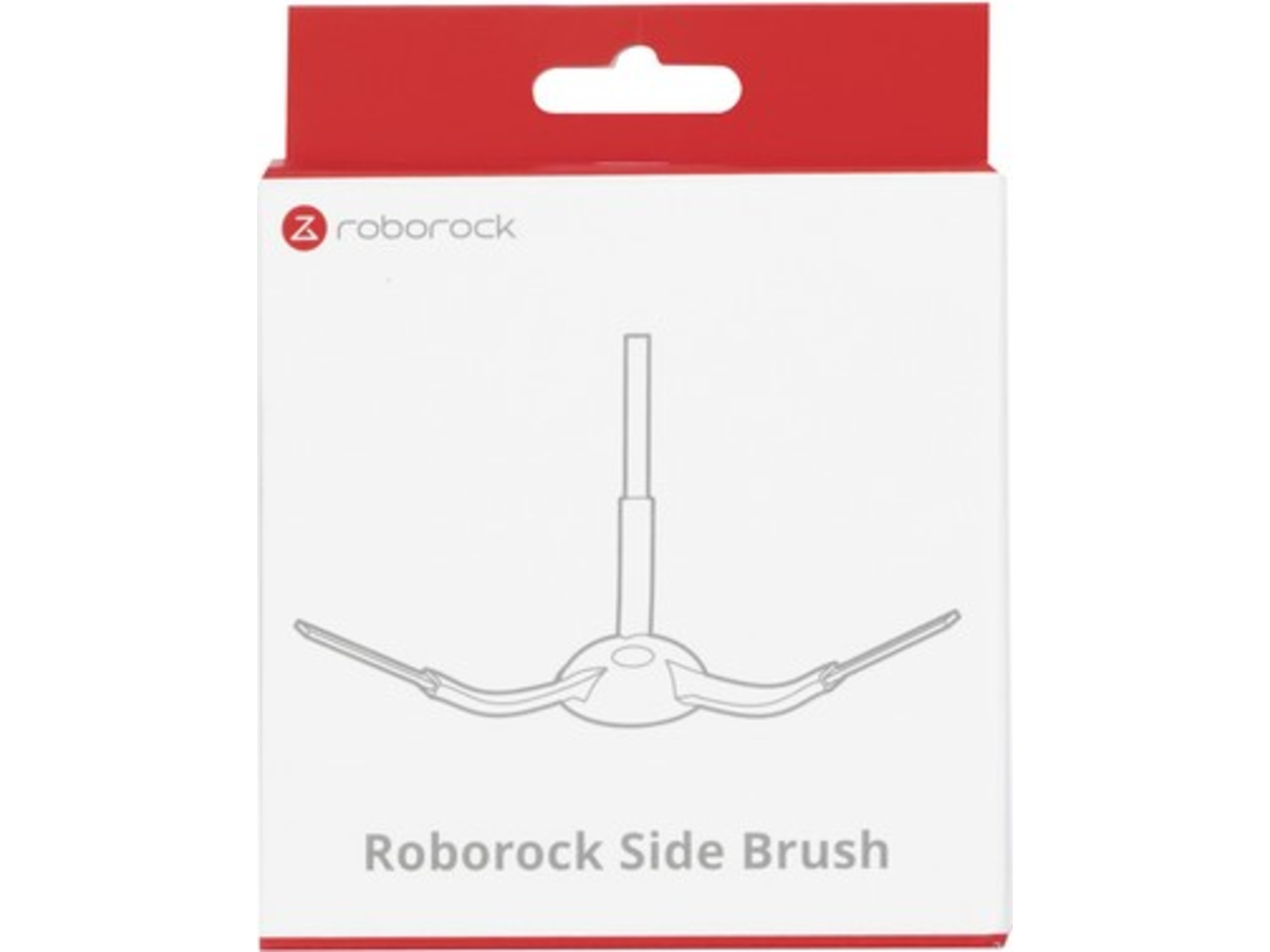 Roborock sidoborste 3-armad Vit 2st Tilbehør til støvsugere og rengøring