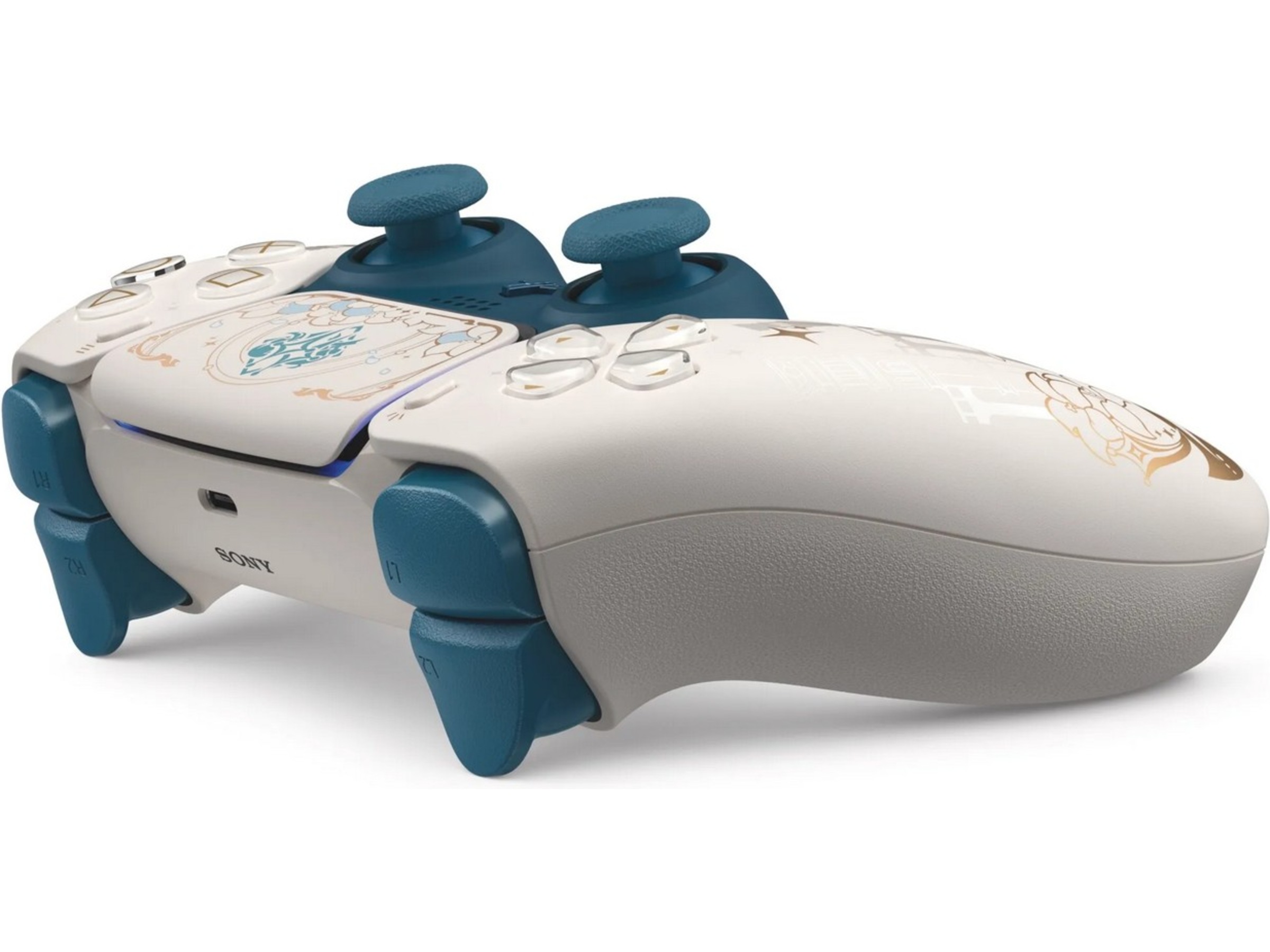 PlayStation 5 DualSense Genshin Impact Limited Edition Controller Tilbehør til spilkonsoller