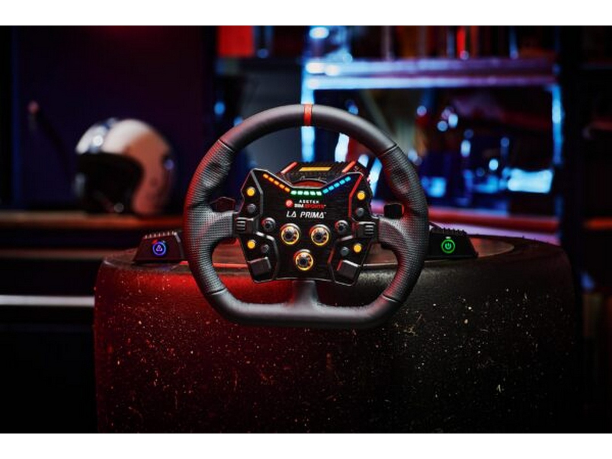 Asetek Closed D ratkrans skind (sort) Rat og pedaler