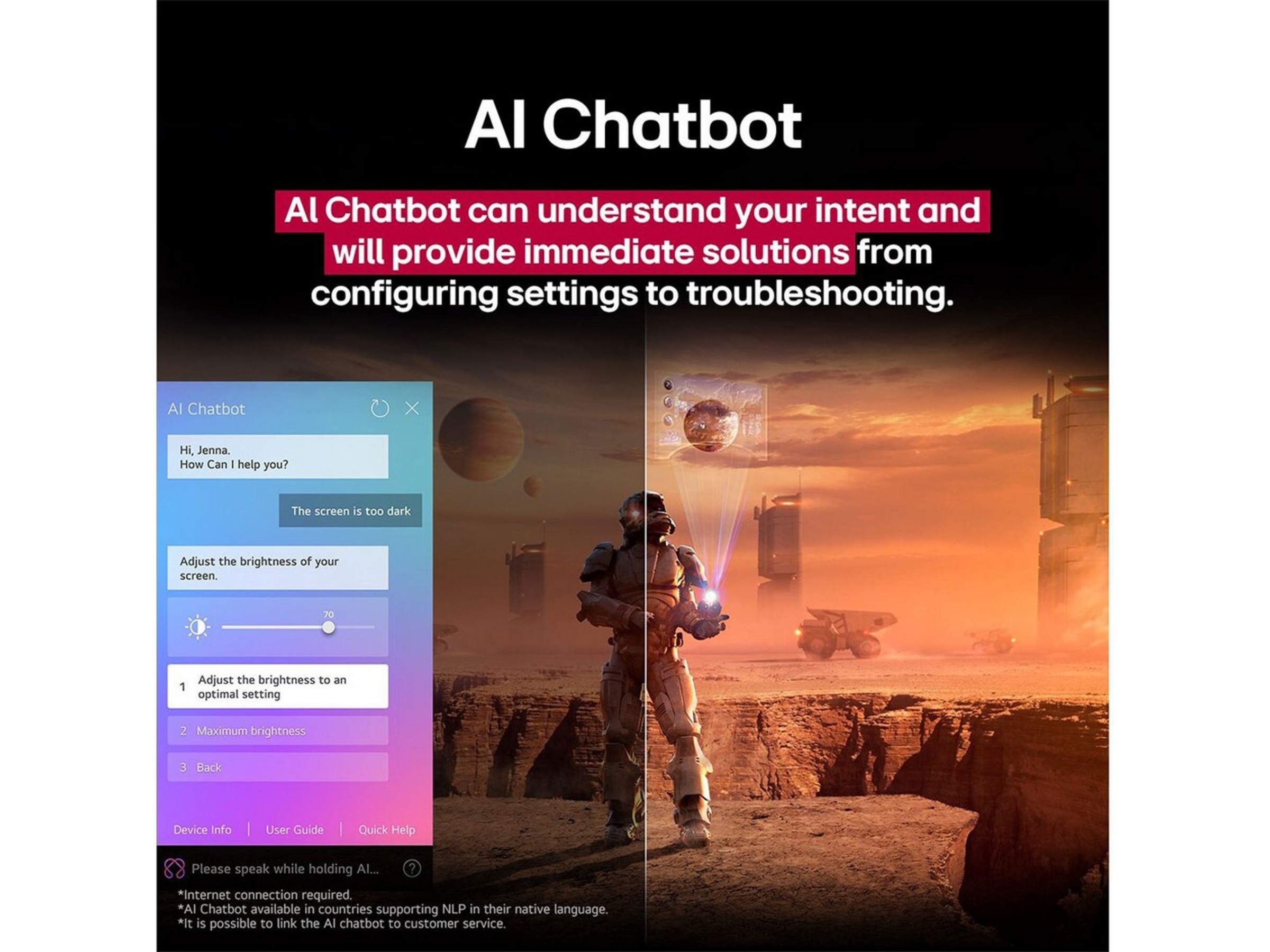 LG 86'' NANO81 NanoCell AI 4K Smart TV (2025) Over 80 tommer TV