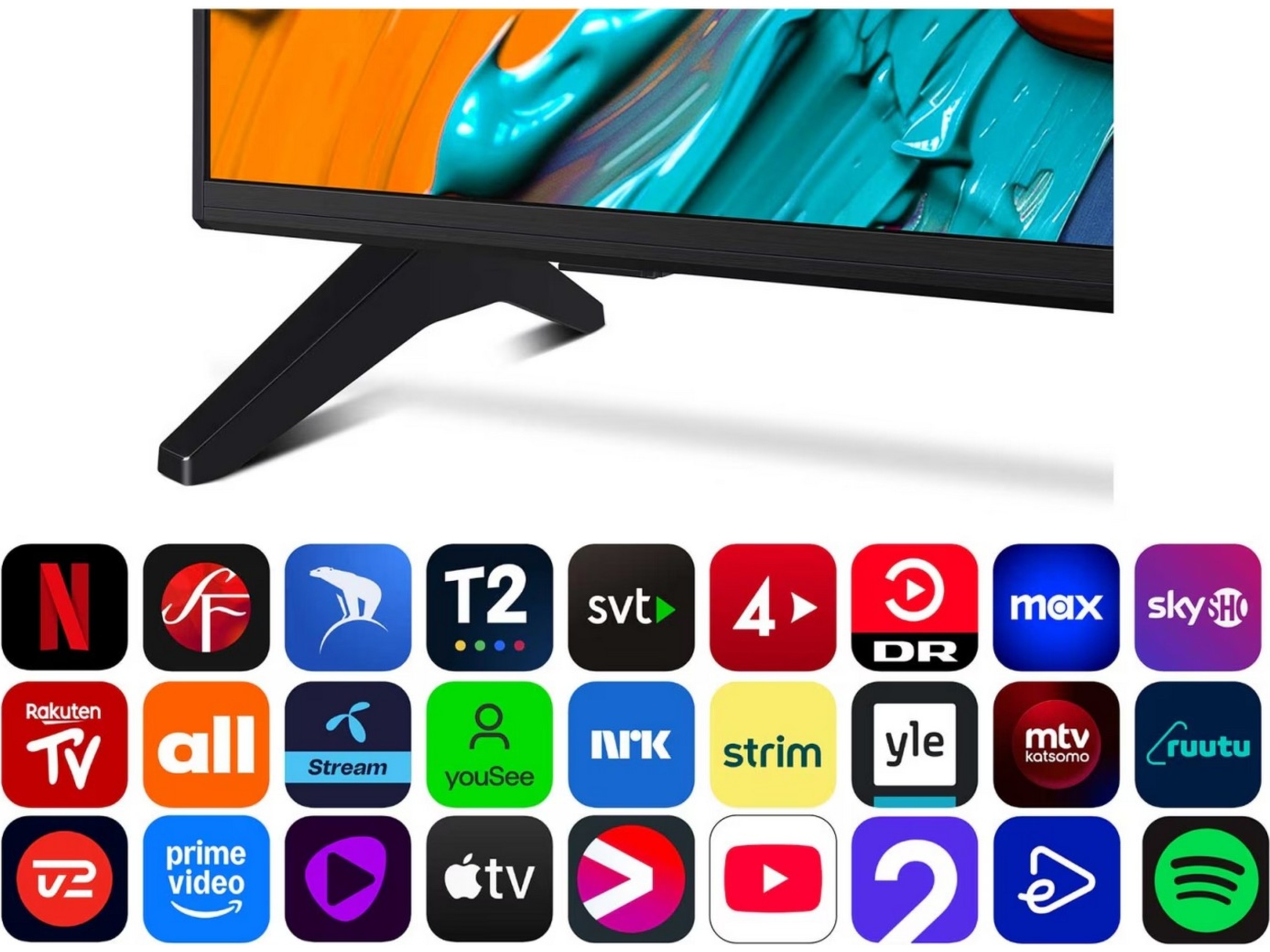 LG 55'' QNED7E AI 4k Smart TV 55QNED7EA6B (2025) 50 - 59 tommer TV