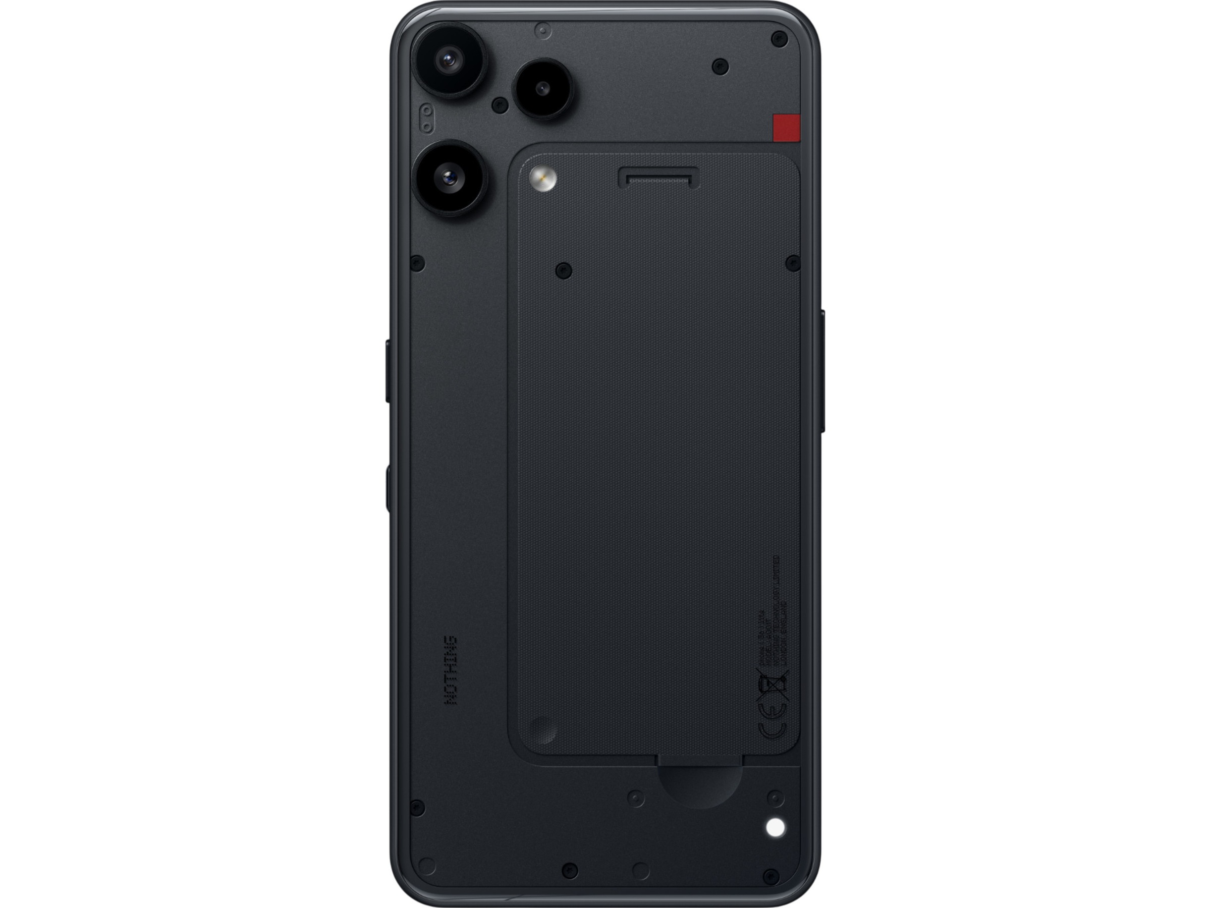 Nothing Phone (3a) Lite 128GB (sort) Mobiltelefoner